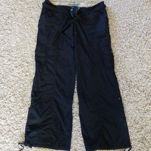 Black cargo pants